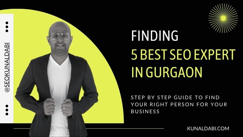 5 best SEO expert in Gurgaon